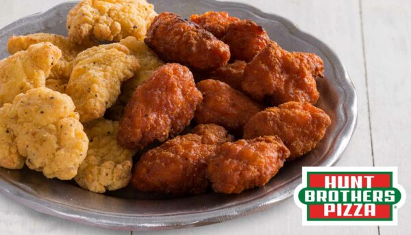 Hunt Brothers Pizza Snack Wing Bites Both Flavors - Homestyle and Buffalo